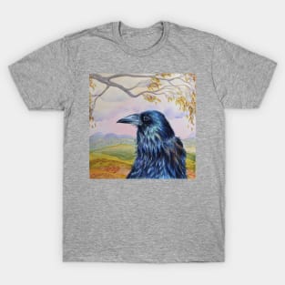 And Time Goes By Watercolor Painting T-Shirt